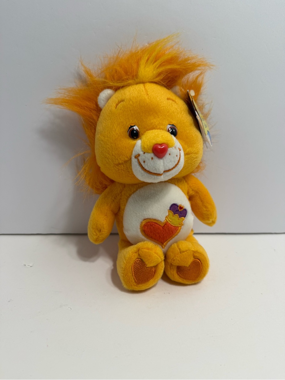 Care Bear 2004 Vintage Plush Stuffed Animal Brave Heart Lion